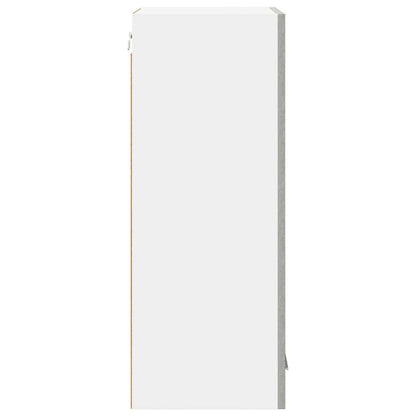 vidaXL Hanging Cabinet Concrete Grey 40 x 31 x 80 cm Engineered Wood