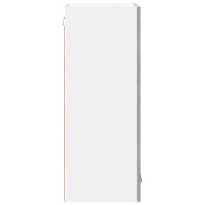vidaXL Hanging Cabinet Grey Sonoma 40 x 31 x 80 cm Engineered Wood