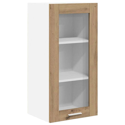 vidaXL Hanging Cabinet Artisan Oak 40 x 31 x 80 cm Engineered Wood