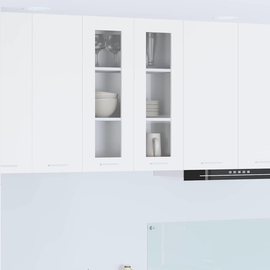 vidaXL Hanging Cabinet White 60 x 31 x 80 cm Engineered Wood