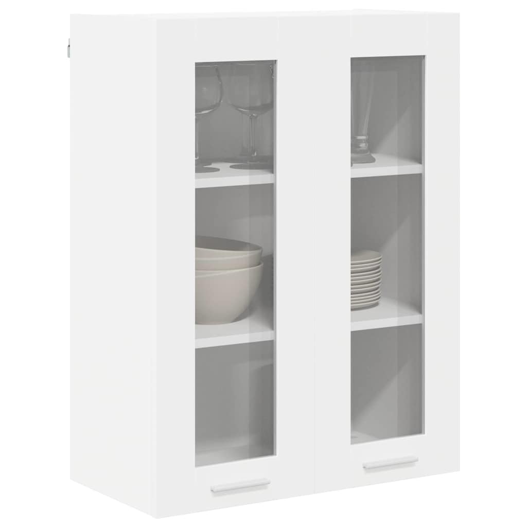 vidaXL Hanging Cabinet White 60 x 31 x 80 cm Engineered Wood