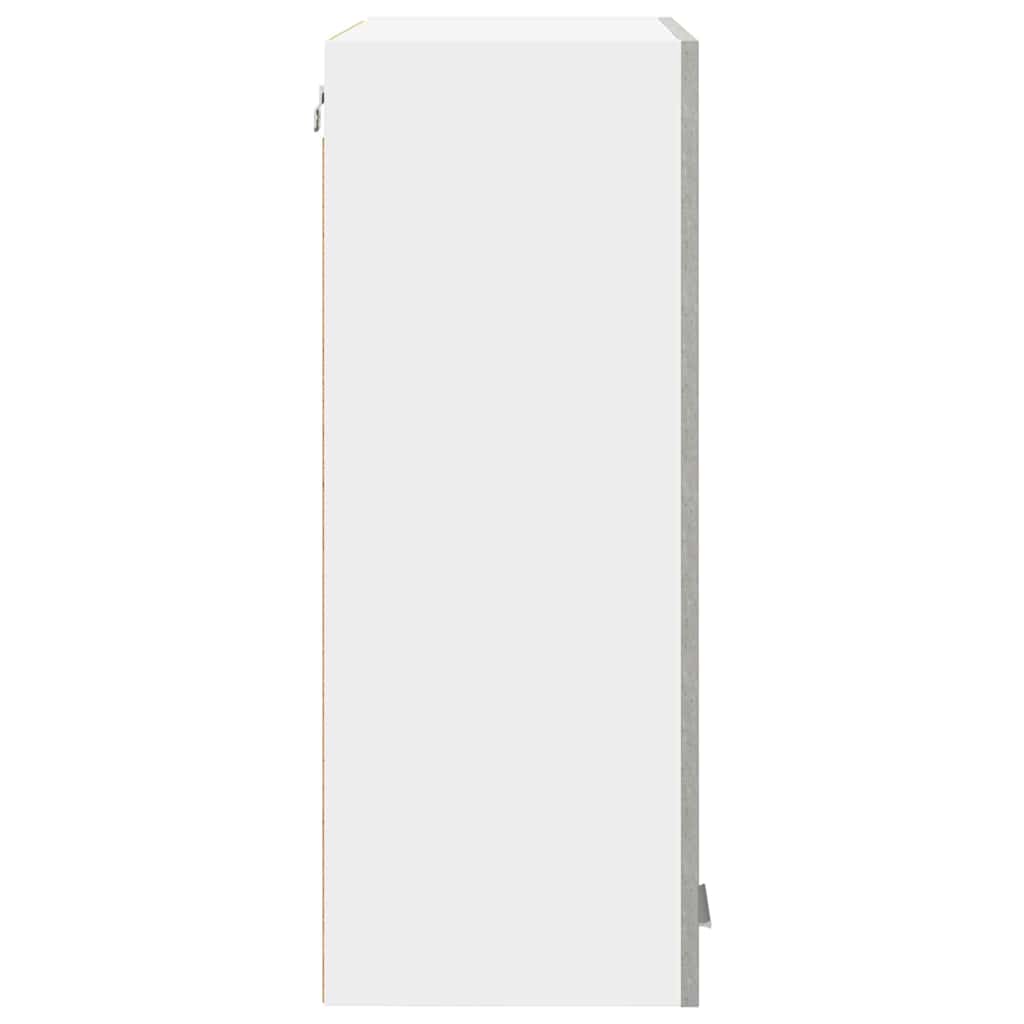 vidaXL Hanging Cabinet Concrete Grey 60 x 31 x 80 cm Engineered Wood