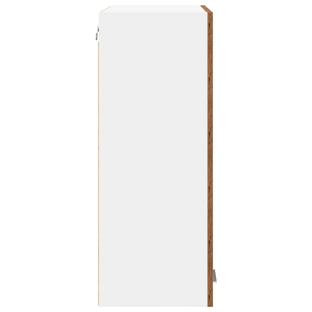 vidaXL Hanging Cabinet Old Wood 60 x 31 x 80 cm Engineered Wood