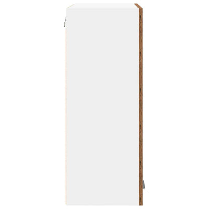 vidaXL Hanging Cabinet Old Wood 60 x 31 x 80 cm Engineered Wood