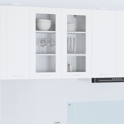 vidaXL Hanging Cabinet White 80 x 31 x 80 cm Engineered Wood