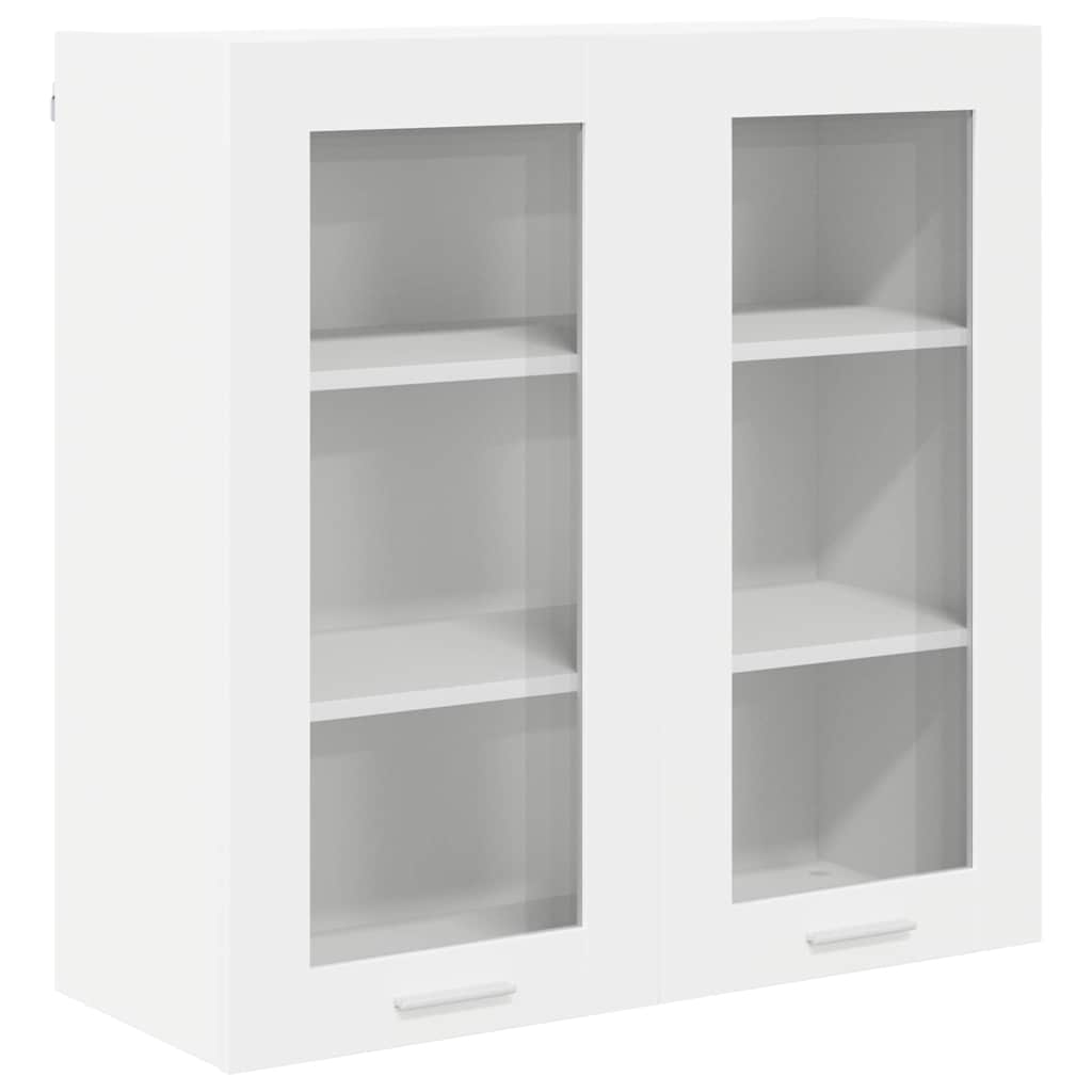 vidaXL Hanging Cabinet White 80 x 31 x 80 cm Engineered Wood