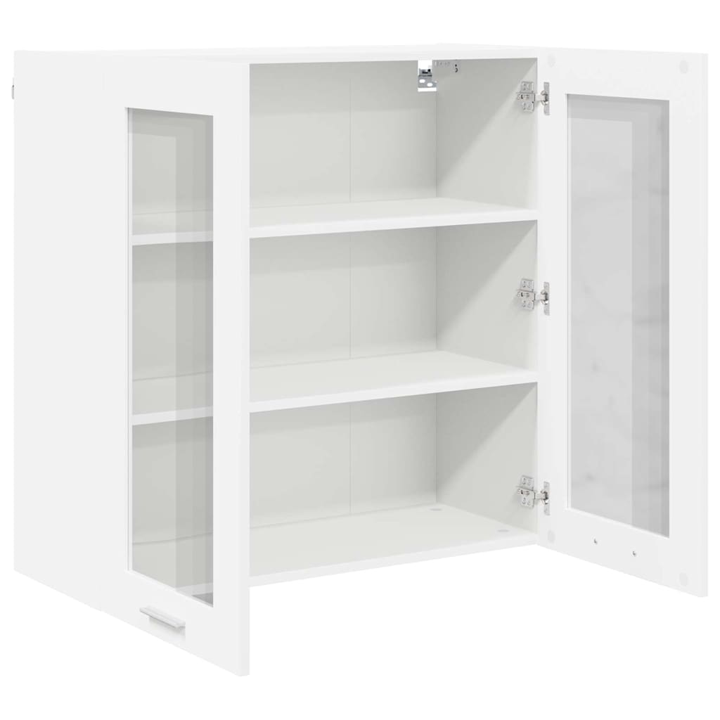vidaXL Hanging Cabinet White 80 x 31 x 80 cm Engineered Wood