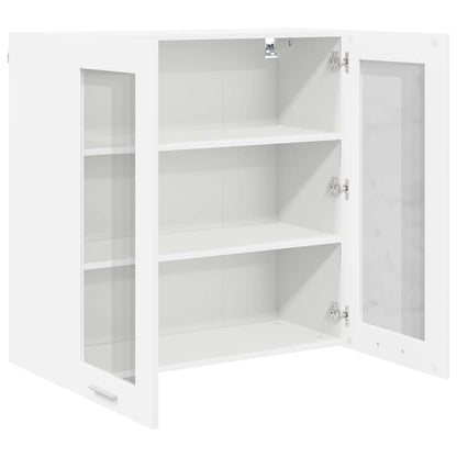 vidaXL Hanging Cabinet White 80 x 31 x 80 cm Engineered Wood