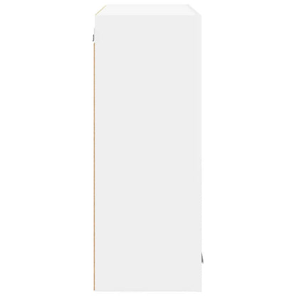vidaXL Hanging Cabinet White 80 x 31 x 80 cm Engineered Wood