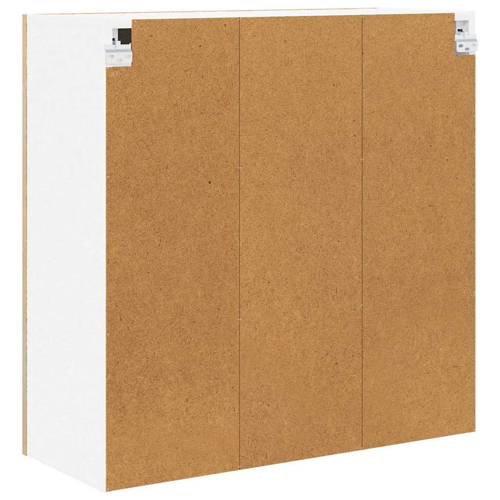 vidaXL Hanging Cabinet Sonoma Oak 80 x 31 x 80 cm Engineered Wood