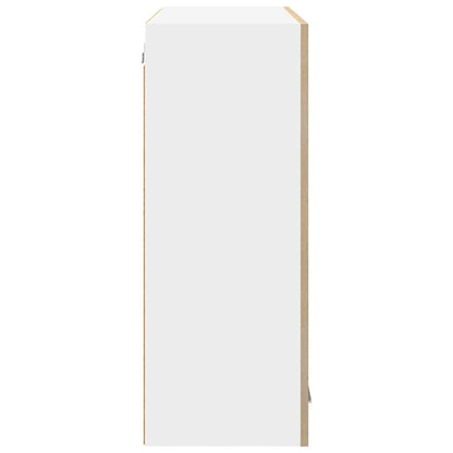 vidaXL Hanging Cabinet Sonoma Oak 80 x 31 x 80 cm Engineered Wood