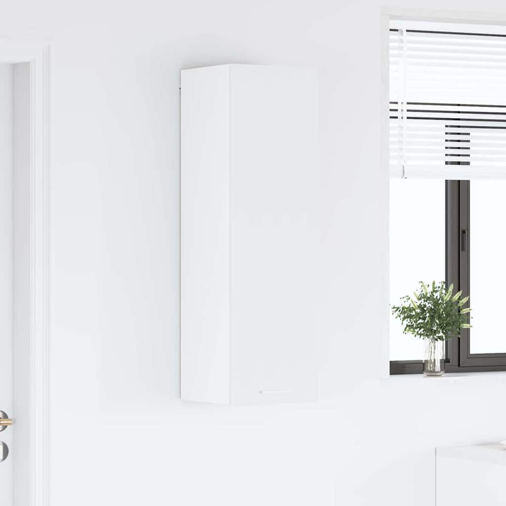 vidaXL Hanging Cabinet White 30 x 31 x 100 cm Engineered Wood