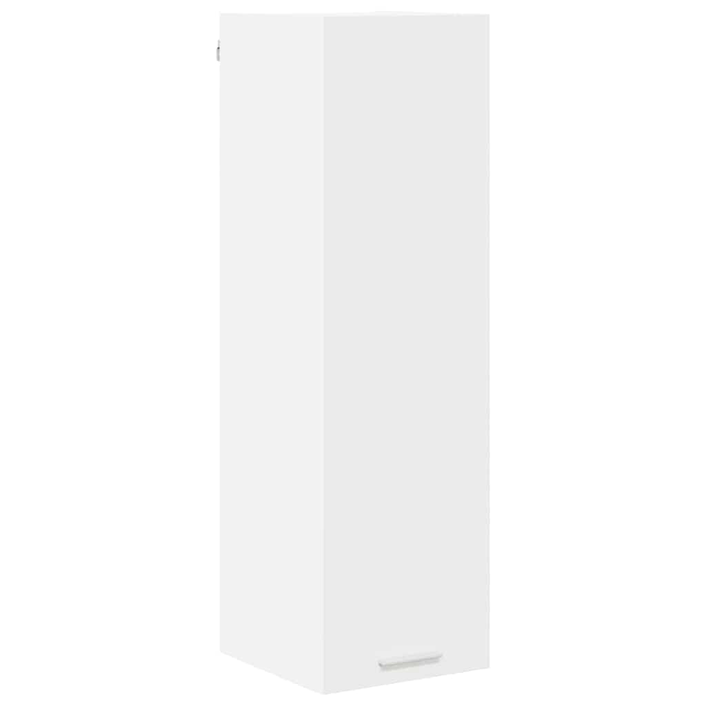 vidaXL Hanging Cabinet White 30 x 31 x 100 cm Engineered Wood