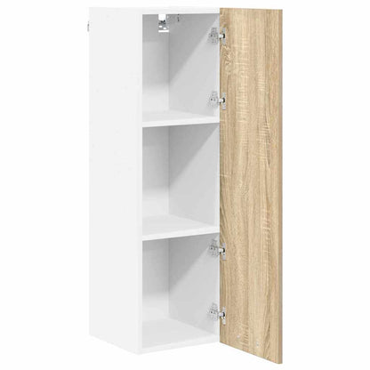 vidaXL Hanging Cabinet Sonoma Oak 30 x 31 x 100 cm Engineered Wood