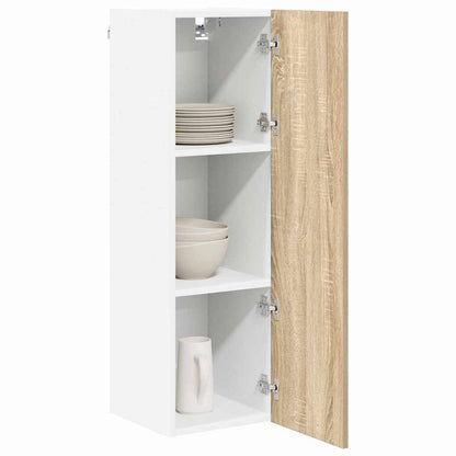 vidaXL Hanging Cabinet Sonoma Oak 30 x 31 x 100 cm Engineered Wood