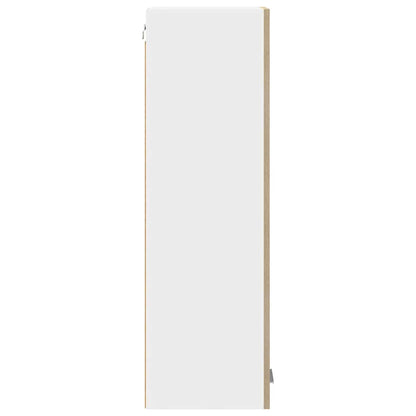 vidaXL Hanging Cabinet Sonoma Oak 30 x 31 x 100 cm Engineered Wood