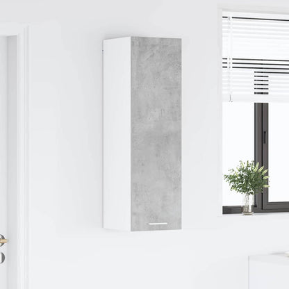 vidaXL Hanging Cabinet Concrete Grey 30 x 31 x 100 cm Engineered Wood