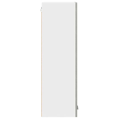 vidaXL Hanging Cabinet Concrete Grey 30 x 31 x 100 cm Engineered Wood