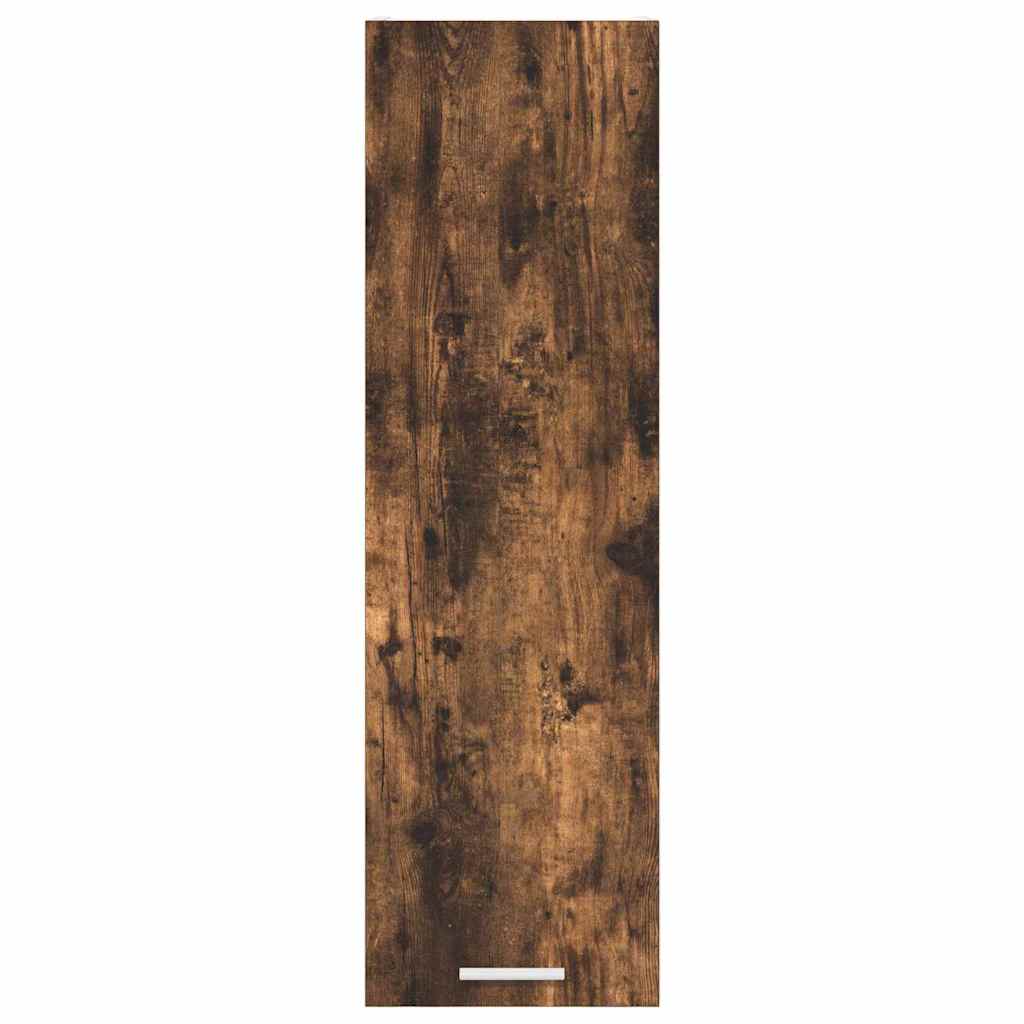 vidaXL Hanging Cabinet Smoked Oak 30 x 31 x 100 cm Engineered Wood