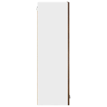 vidaXL Hanging Cabinet Smoked Oak 30 x 31 x 100 cm Engineered Wood