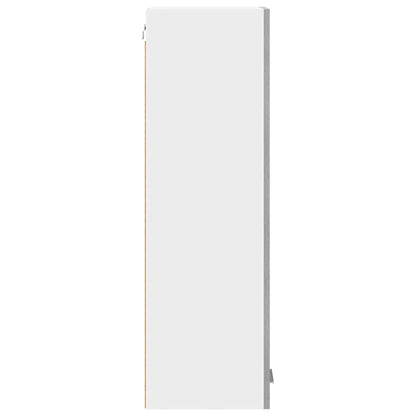 vidaXL Hanging Cabinet Grey Sonoma 30 x 31 x 100 cm Engineered Wood