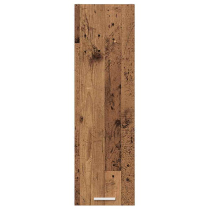 vidaXL Hanging Cabinet Old Wood 30 x 31 x 100 cm Engineered Wood