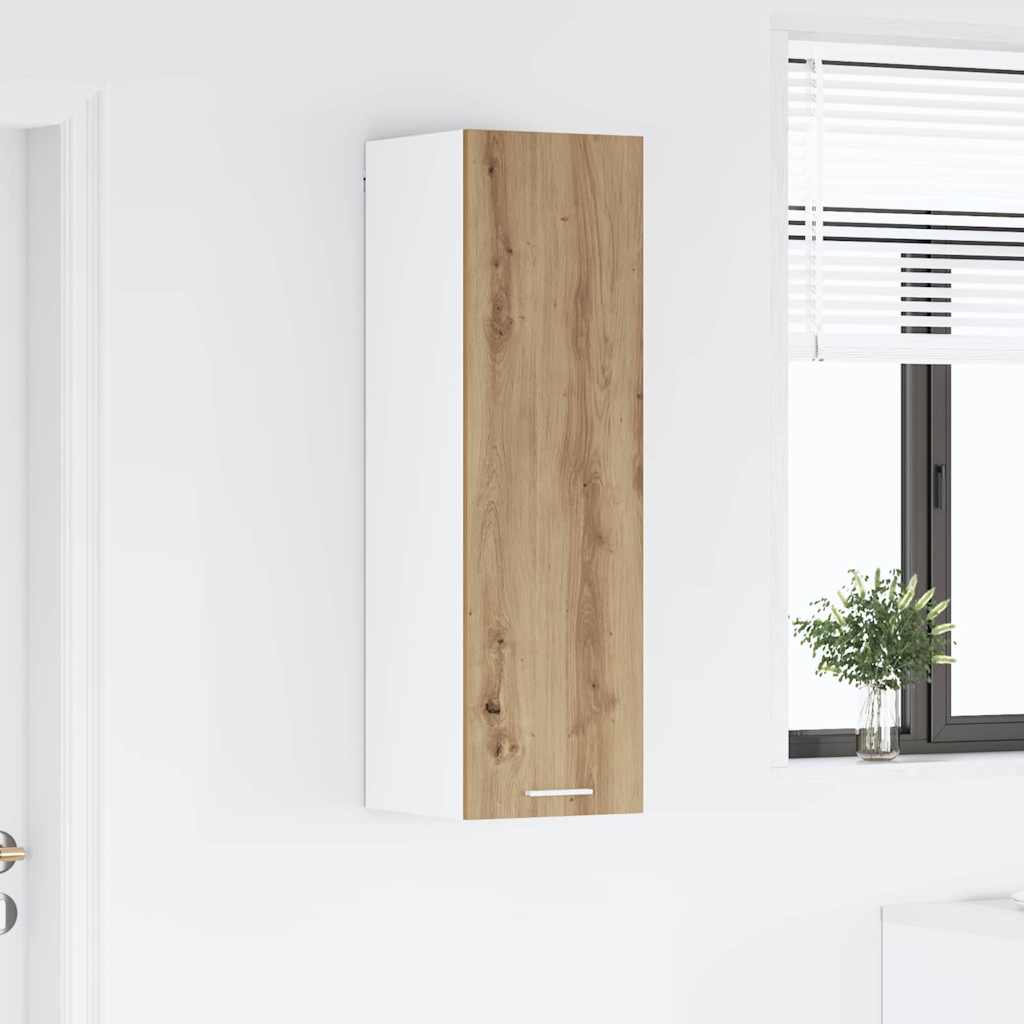 vidaXL Hanging Cabinet Artisan Oak 30 x 31 x 100 cm Engineered Wood