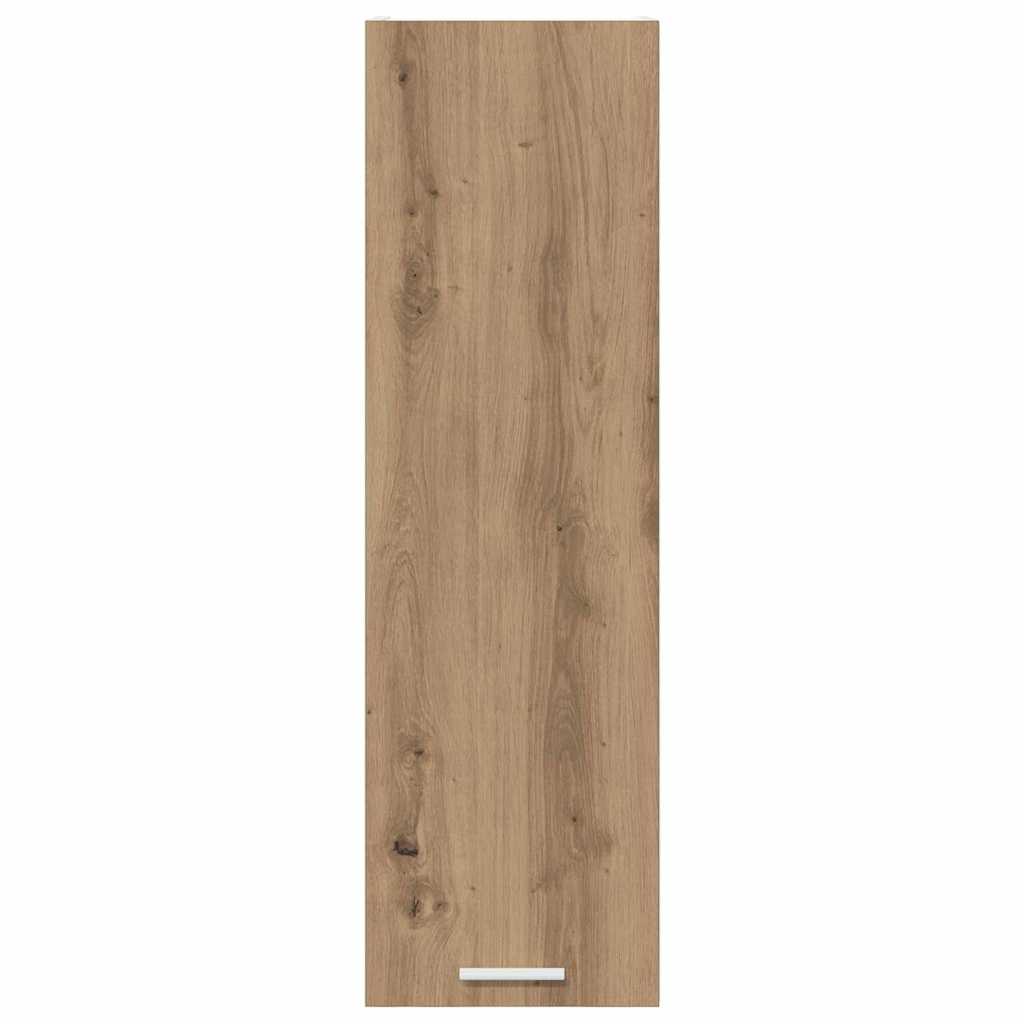 vidaXL Hanging Cabinet Artisan Oak 30 x 31 x 100 cm Engineered Wood