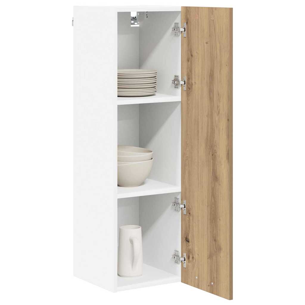 vidaXL Hanging Cabinet Artisan Oak 30 x 31 x 100 cm Engineered Wood