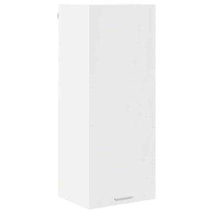 vidaXL Hanging Cabinet White 40 x 31 x 100 cm Engineered Wood
