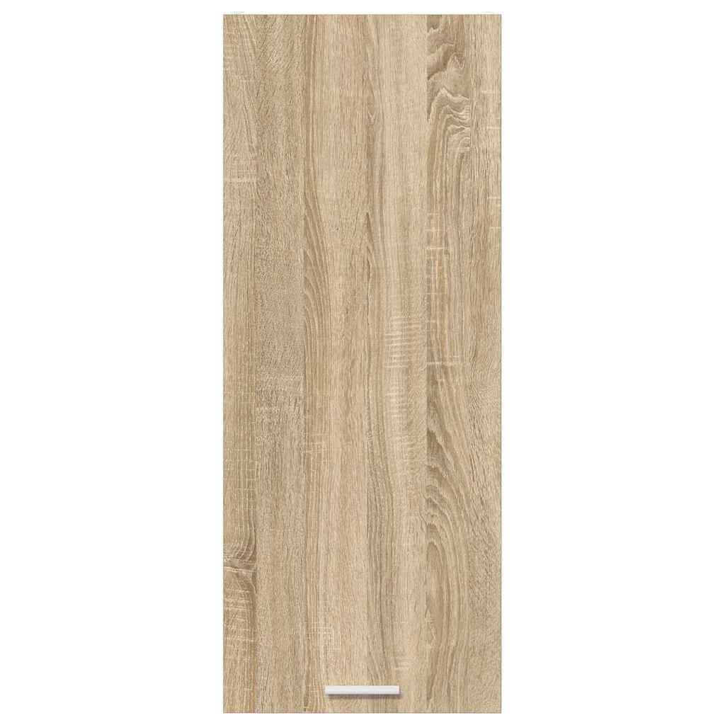 vidaXL Hanging Cabinet Sonoma Oak 40 x 31 x 100 cm Engineered Wood