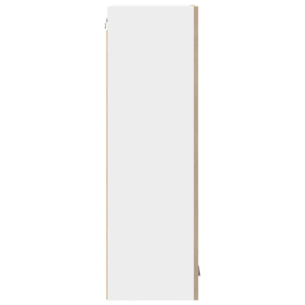 vidaXL Hanging Cabinet Sonoma Oak 40 x 31 x 100 cm Engineered Wood