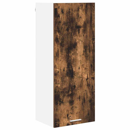 vidaXL Hanging Cabinet Smoked Oak 40 x 31 x 100 cm Engineered Wood