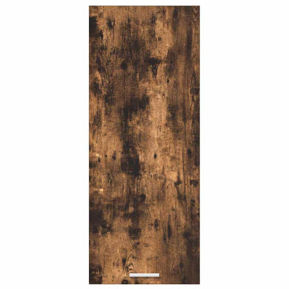 vidaXL Hanging Cabinet Smoked Oak 40 x 31 x 100 cm Engineered Wood