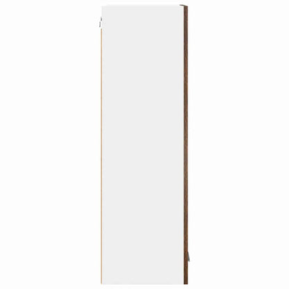 vidaXL Hanging Cabinet Smoked Oak 40 x 31 x 100 cm Engineered Wood