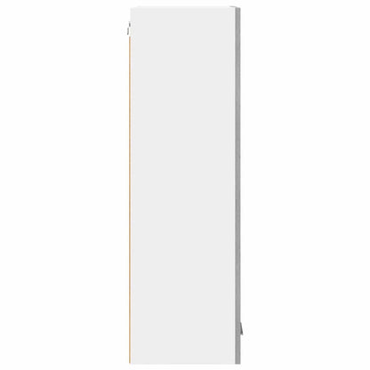 vidaXL Hanging Cabinet with Storage Riga Grey Sonoma 40 x 31 x 100 cm