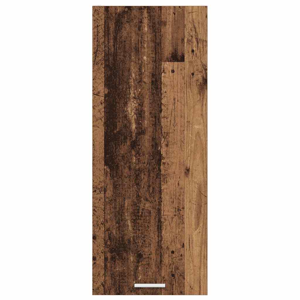 vidaXL Hanging Cabinet Old Wood 40 x 31 x 100 cm Engineered Wood