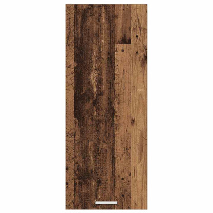 vidaXL Hanging Cabinet Old Wood 40 x 31 x 100 cm Engineered Wood