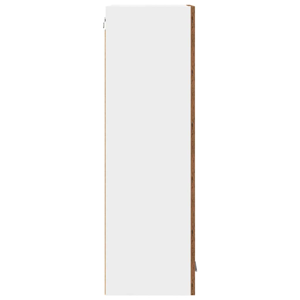 vidaXL Hanging Cabinet Old Wood 40 x 31 x 100 cm Engineered Wood