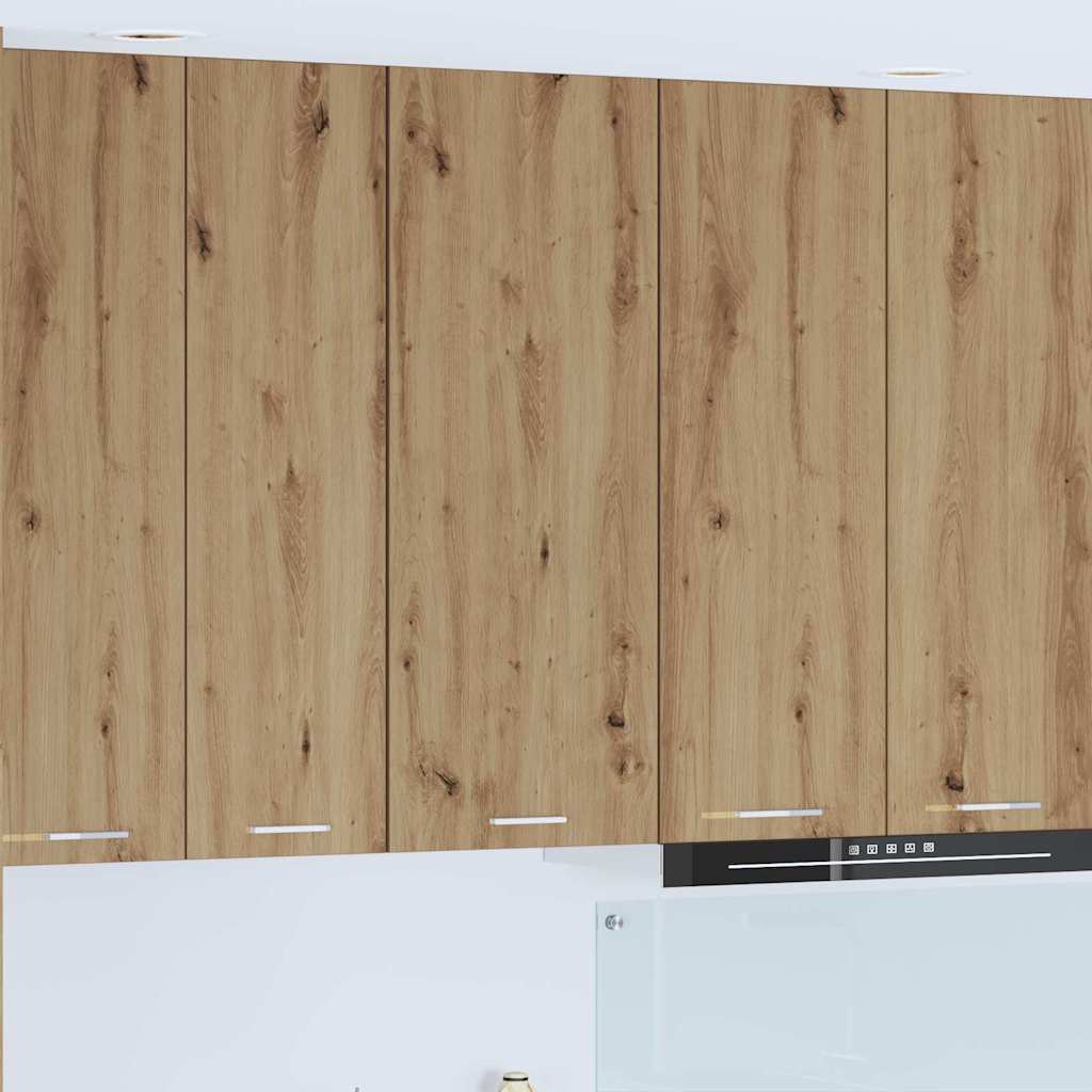 vidaXL Hanging Cabinet Artisan Oak 40 x 31 x 100 cm Engineered Wood