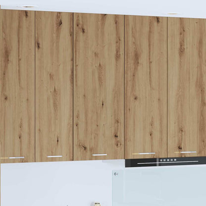 vidaXL Hanging Cabinet Artisan Oak 40 x 31 x 100 cm Engineered Wood
