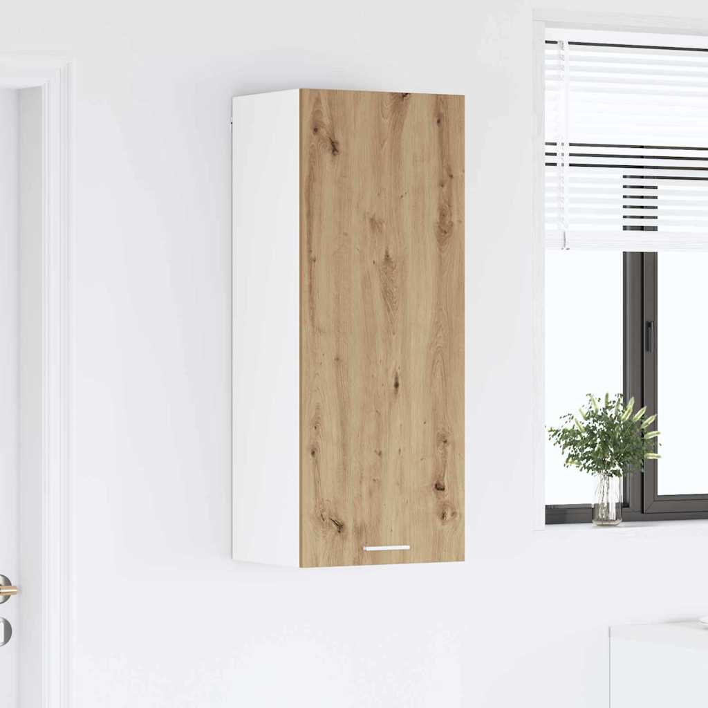 vidaXL Hanging Cabinet Artisan Oak 40 x 31 x 100 cm Engineered Wood