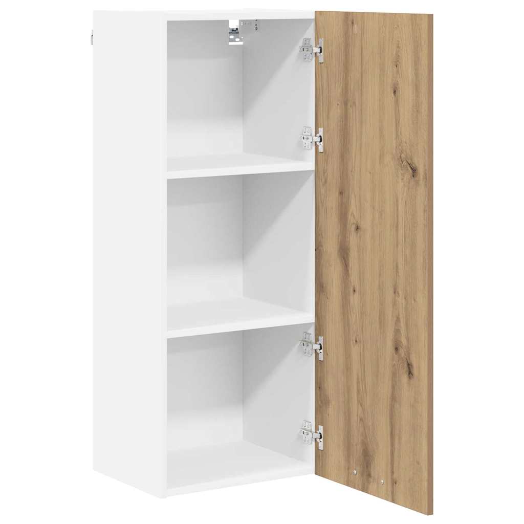 vidaXL Hanging Cabinet Artisan Oak 40 x 31 x 100 cm Engineered Wood