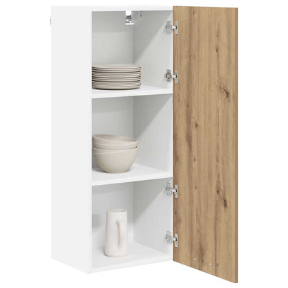 vidaXL Hanging Cabinet Artisan Oak 40 x 31 x 100 cm Engineered Wood