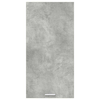 vidaXL Hanging Cabinet Concrete Grey and White 50 x 31 x 100 cm