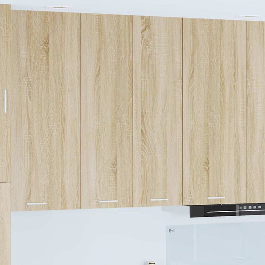 vidaXL Hanging Cabinet Sonoma Oak 60 x 31 x 100 cm Engineered Wood