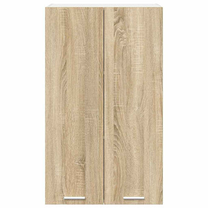 vidaXL Hanging Cabinet Sonoma Oak 60 x 31 x 100 cm Engineered Wood