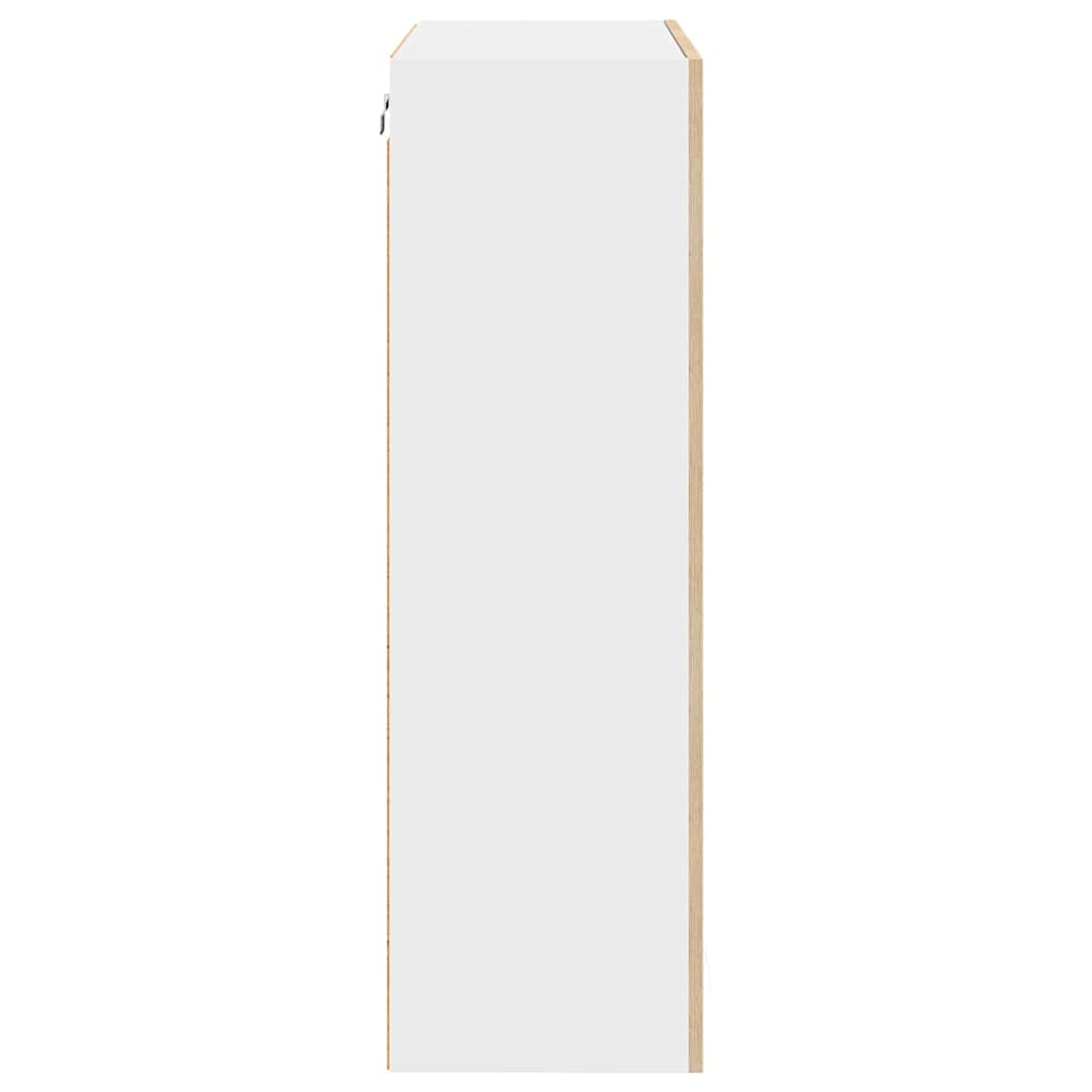 vidaXL Hanging Cabinet Sonoma Oak 60 x 31 x 100 cm Engineered Wood