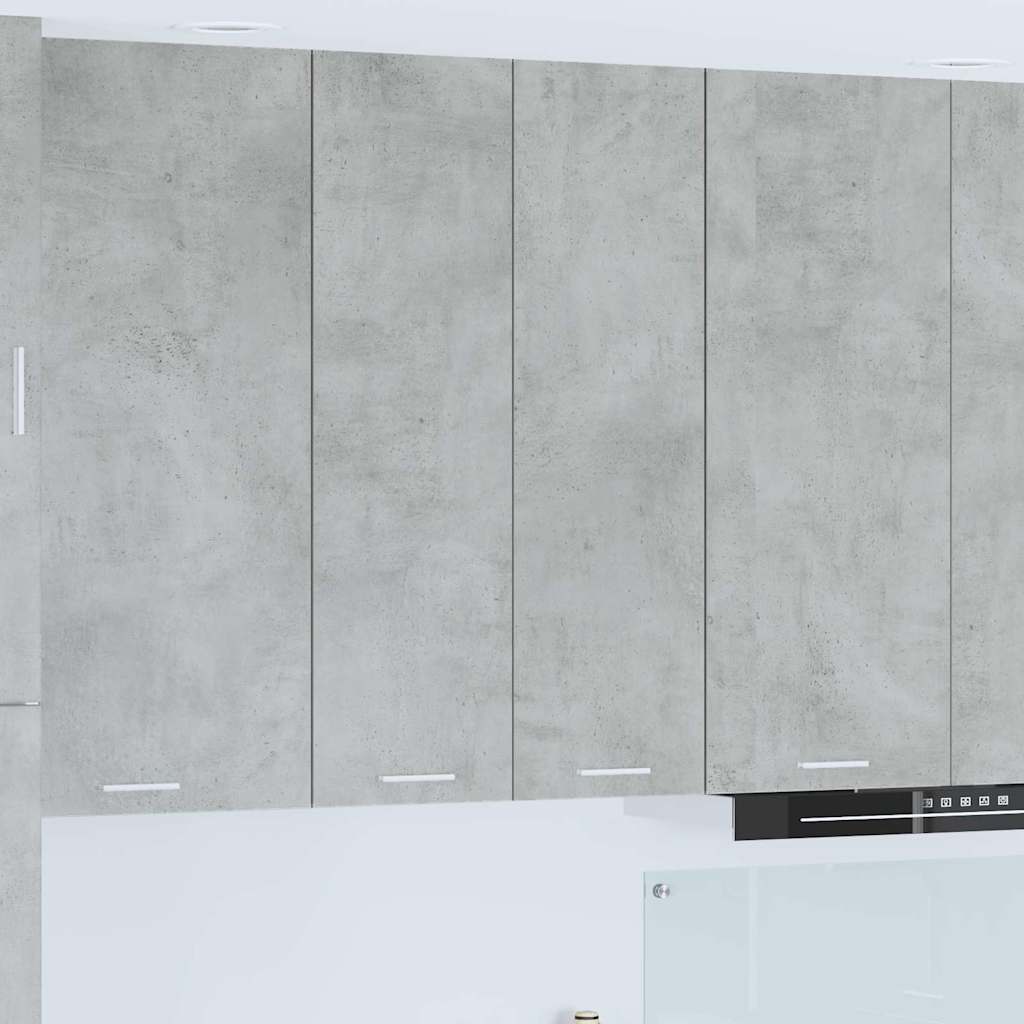 vidaXL Hanging Cabinet Concrete Grey 60 x 31 x 100 cm Engineered Wood
