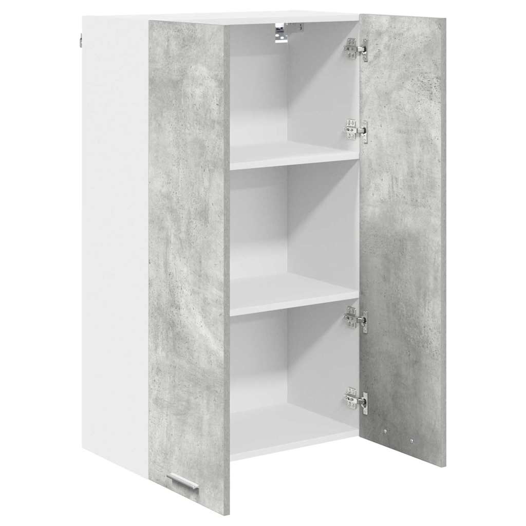 vidaXL Hanging Cabinet Concrete Grey 60 x 31 x 100 cm Engineered Wood